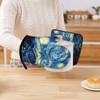 The Starry Night Oven Mitts and Pot Holders Kitchen Cooking