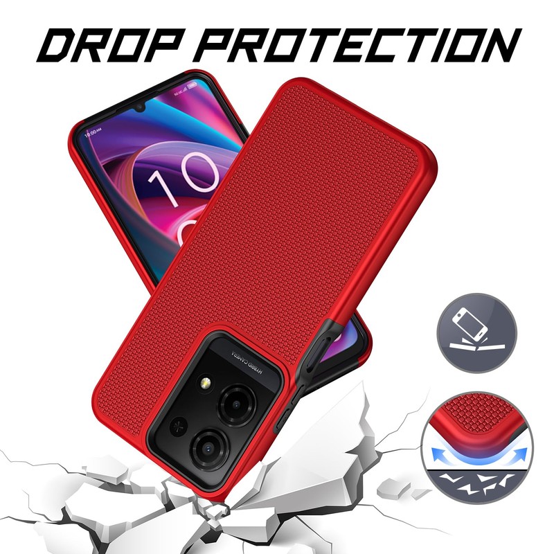 Mocotto for TCL K32/K33 5G 2025 Case with Tempered Glass