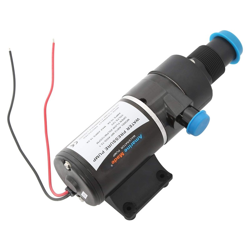 Amarine Made 12V 45 LPM RV Mount Macerator Waste Water