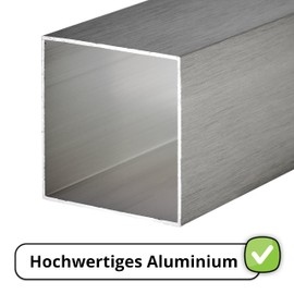 ALUSFERA Adjustable Furniture Feet - Set of 4 - Cabinet Feet with Elegant Design - Feet for Furniture 40 x 40 x 100 mm Easy Assembly with Complete Screw Set