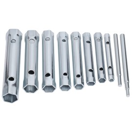 10Pcs Dual-Ended Shower Valve Socket Wrench Set Faucet Nut Removal Tool for Removing Tub & Shower Valve Plumbers Socket Set Compatible Extended Spark Plug Wrench 6-22mm