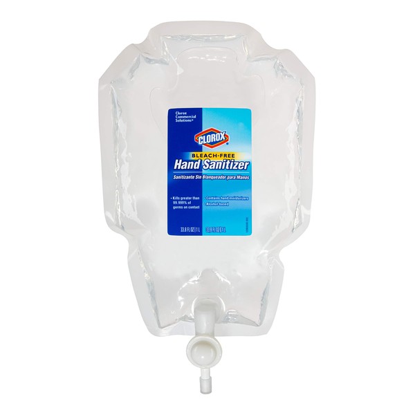 Clorox Commercial Solutions Hand Sanitizer Dispenser Refill Pouch 1L |