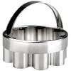 IBILI Flutted Cutter 7,5 cm of Stainless Steel, Silver, 7.5