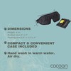 Cocoon Eye Shades Größe one Size Farbe: Black/Grey