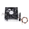 Hydraulic Bearing CPU Cooling Fan, Black CPU Cooler, Large Air