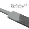 Coufce 8" Flat Dual Sided Axe Sharpening File Hardened Steel