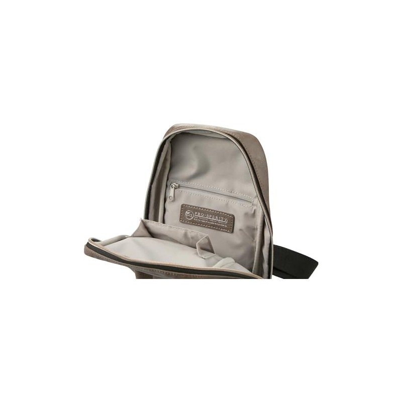 Prosperity PSAA-20-oak PSAA-20 Men's Simple Body Bag, One Shoulder Bag,
