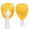 S-noilite Women Mens Short Fluffy Straight Hair Wigs Anime Cosplay