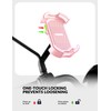ROCKBROS Motorcycle Phone Mount Holder with Security Lock, Shockproof, Adjustable