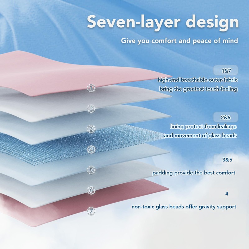 Topcee Weighted Blanket for Adults (20 lbs, 60" x 80")