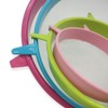 4Pcs Plastic Mesh Strainer Colander Set, Food Soy Milk Flour