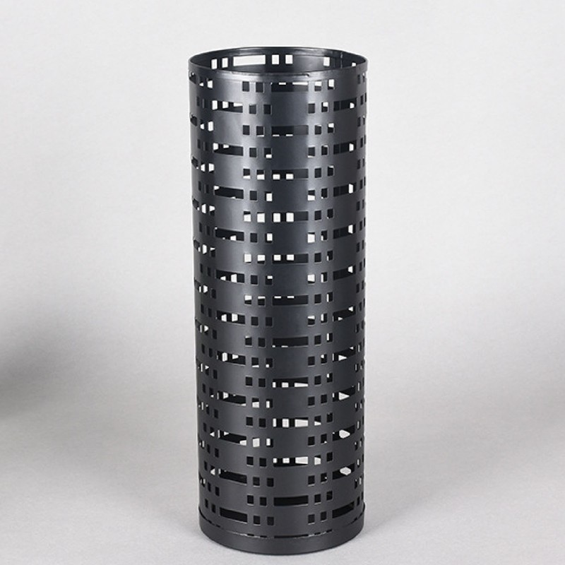 Umbrella Holder Rustproof Waterproof Space Saving Fashionable Hollow Round Metal