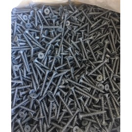 CYW/PROFESSIONAL CHOICE #8 x 1-5/8" Phillips Wafer Head Sharp Point Cement Board Screws w/NIBS 1000/Case