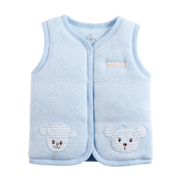 Monvecle Baby Warm Vests Unisex Infant to Toddler Padded Waistcoat