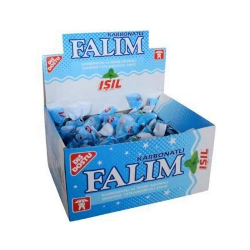 Falim Plain Gum Sugarless Falim Plain Gum - Carbonate &