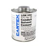 Cantex 7210603 PVC Solvent Cement Clear 1 qt
