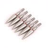 Lamehfyo 6pcs Archery Arrow Point Arrow Target Field Points 70-125