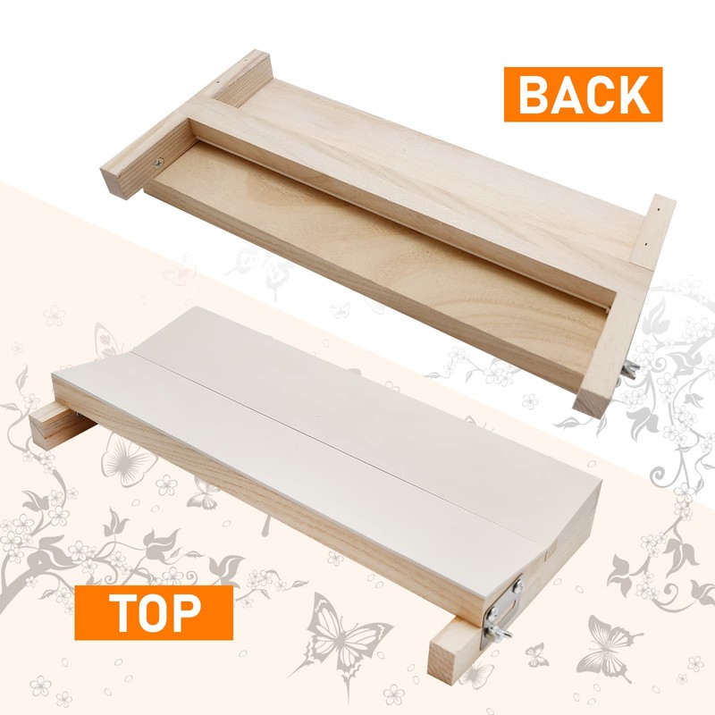 Saihisday Adjustable Insect Pinning Spreading Board Specimen Display Board Pinning