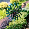 VEWOGARDEN 360° Outdoor Wind Spinner, Wind Sculpture Spinner with Metal