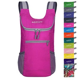 G4Free Lightweight Casual Daypack 11L Foldable Backpack Camping Packable Rucksack