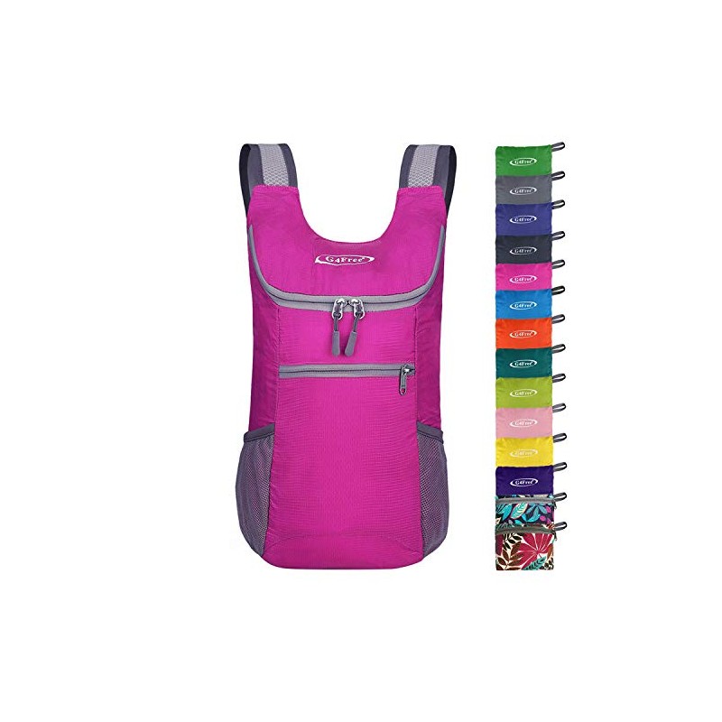 G4Free Lightweight Casual Daypack 11L Foldable Backpack Camping Packable Rucksack