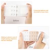sourcing map Woman 3 Rows 5 Hooks Brassiere Bra Strap
