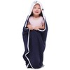 Be Mammy BE20-240-BBL Hooded Cotton Baby Towel, Oeko-Tex Standard 100,