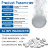 100PCS Chlorine Tablets for Swimming Pool and Spas, Slow-Dissolving Long-Lasting