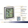 TFA Dostmann 30.5047.54 Exacto Digital Thermo-Hygrometer, Highly Accurate with Precision