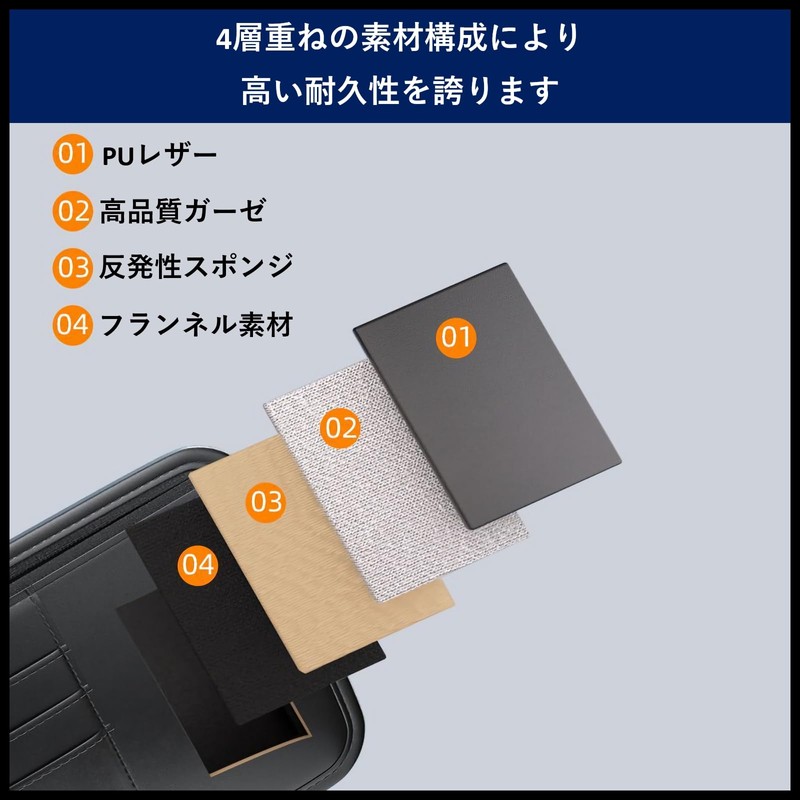 Car Sun Visor Storage Large Sun Visor Pocket Sunglasses Holder
