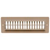 Valterra A10-3365VP Light Brown Heat and A/C Floor Register (2-1/4"