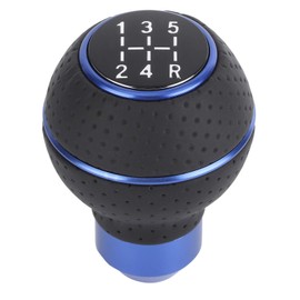 XHIKOWAT 5 Speed Gear Shift Knob Stick, Car Gear Knob 5 Speed Tuning Manual Automobiles Accessory for Most Manual Cars Blue