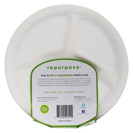 Repurpose, Repurpose 10" Eco-Picinic Plates, 20 Count
