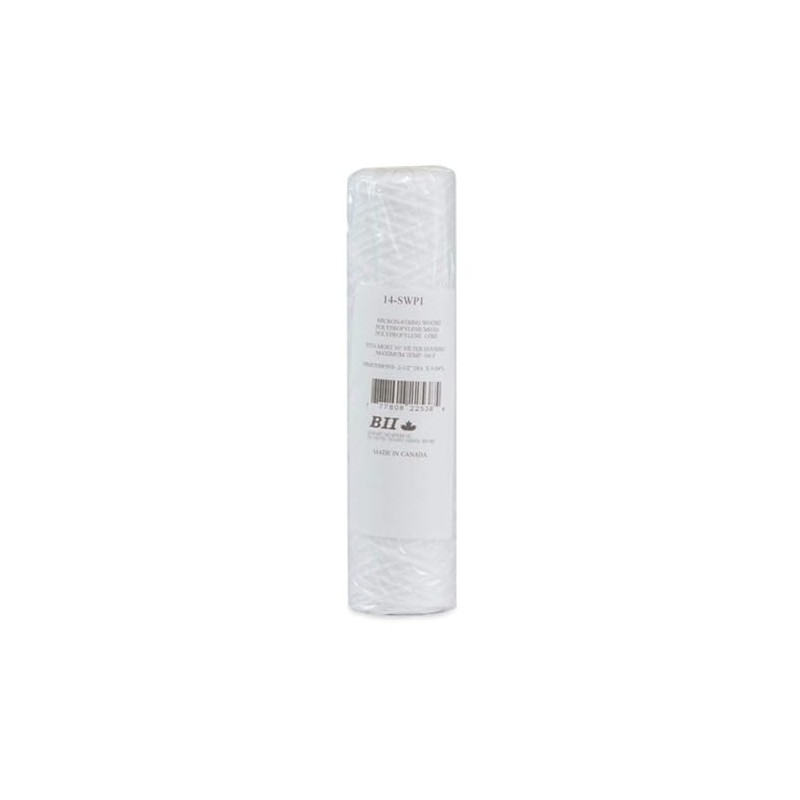 BOSHART 14-SWP1-25 WHOLE HOUSE 2"x10" STRING WOUND POLYPROPYLENE WATER FILTER