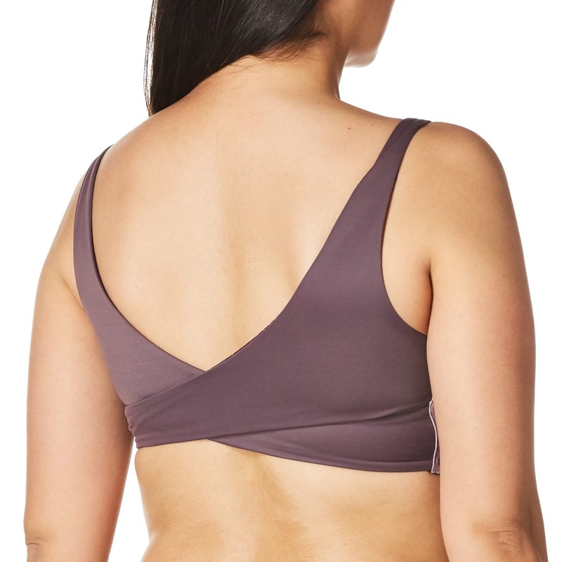 Maaji - Sujetador deportivo reversible para mujer, diseño de torcido,