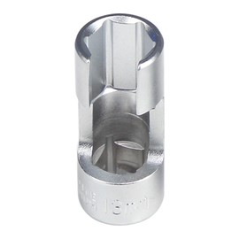 13MM (3/8"DR) Diesel Injector Fuel Line Socket Set Difficult Access Flare Nut Wrench Spanner for Wired Temperature Sensors, Thermo Switches, ABS Tube, Master Cylinder, Coolant, etc