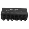 Stereo Audio Splitter Box Mini Preamplifier Headphone Amplifier 2 Way