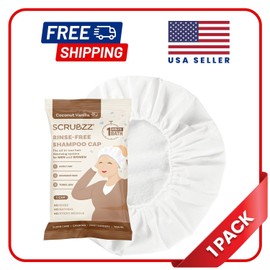 Scrubzz No Rinse Shampoo Caps - 1 Count, Coconut Vanilla