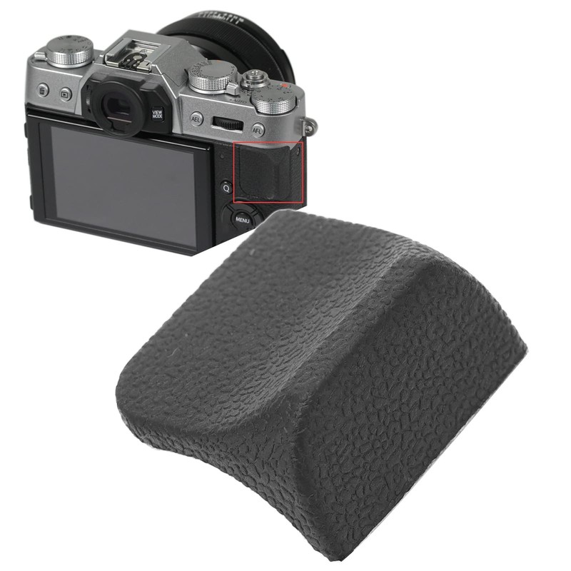 Generic Camera Thumb Rubber Pad, Rubber Black Thumb Rubber Back