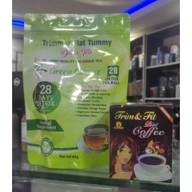 Trimmax barriga y café Trim & Fit (1 cada uno), dieta adelgazante café