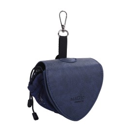 Magic Products 3 Golf Ball Cases, Soft Glossy, Versatile Storage, Convenient Features, navy blue reverse, Japanese
