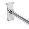 Utopia Alley Aluminum Rustproof L-Shaped Corner Shower Rod, Chrome
