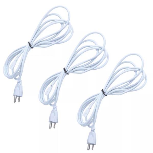 SOSEN 3PCS 5FT POWER CABLE no Switch For T8 T5