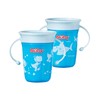 Nuby Sipeez 360 Degree Wonder Mini Cups, Assorted colors, 2