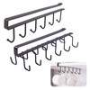 LIUCONGBD Pack of 2 Kitchen Cup Holders, Cupboard Organiser, Cupboard