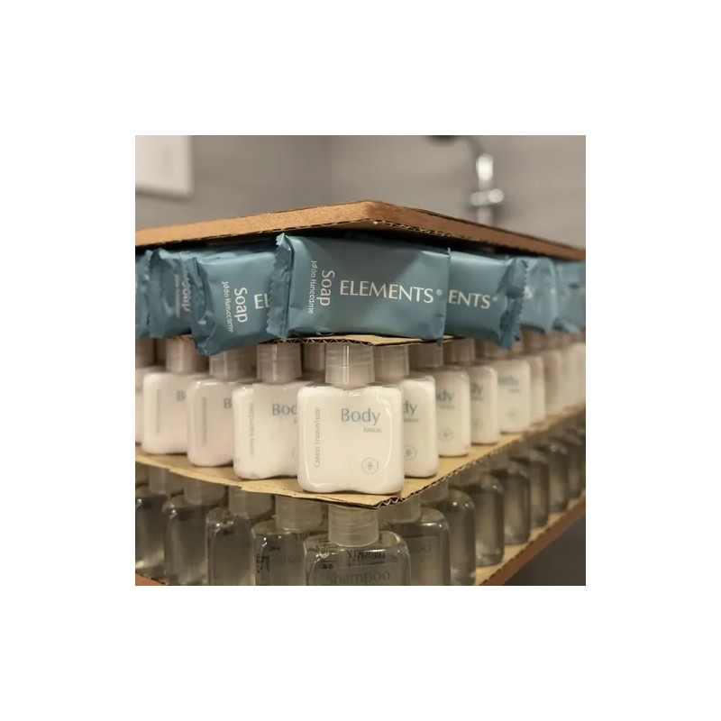Kit Shampoo Jabón Y Crema Jypesa Elements Amenidades Airbnb