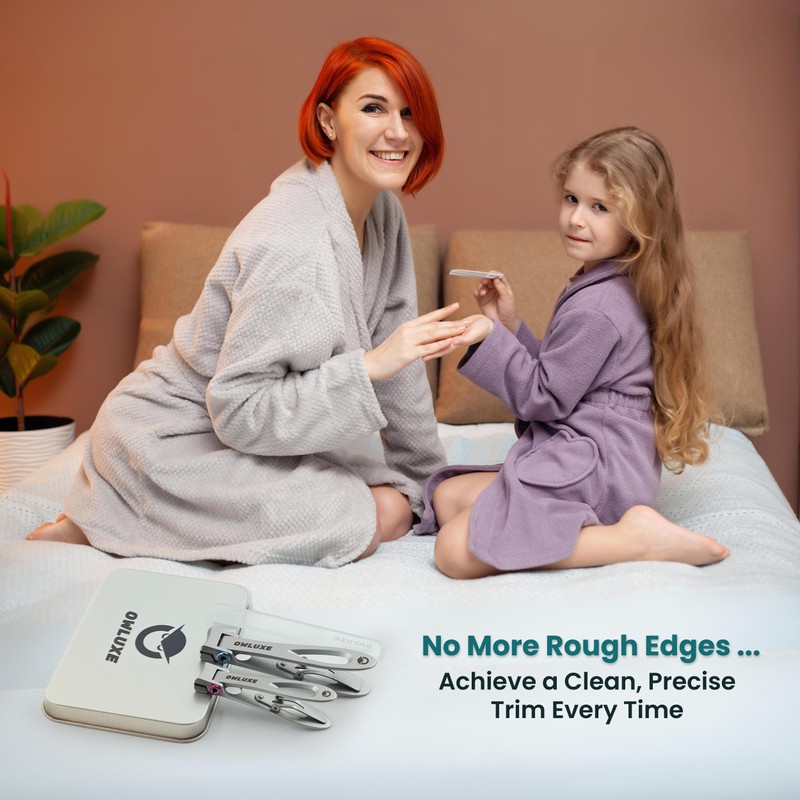 Toe Nail Clippers for Thick Nails - Ultra Sharp Wide