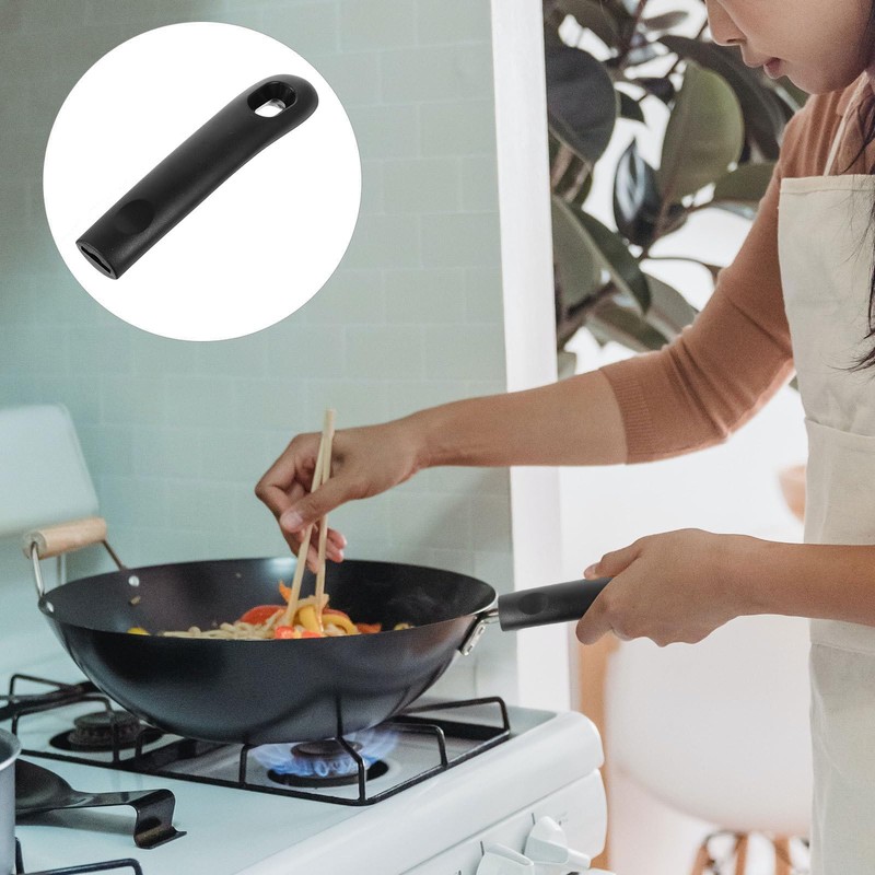 TOVINANNA Bakelite Pot Handle, Saucepan Handle Replacement Pan Handle Replaceable