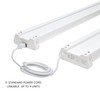 Maxxima 4 ft. Utility LED Shop Light Fixture, 40W, Linkable,