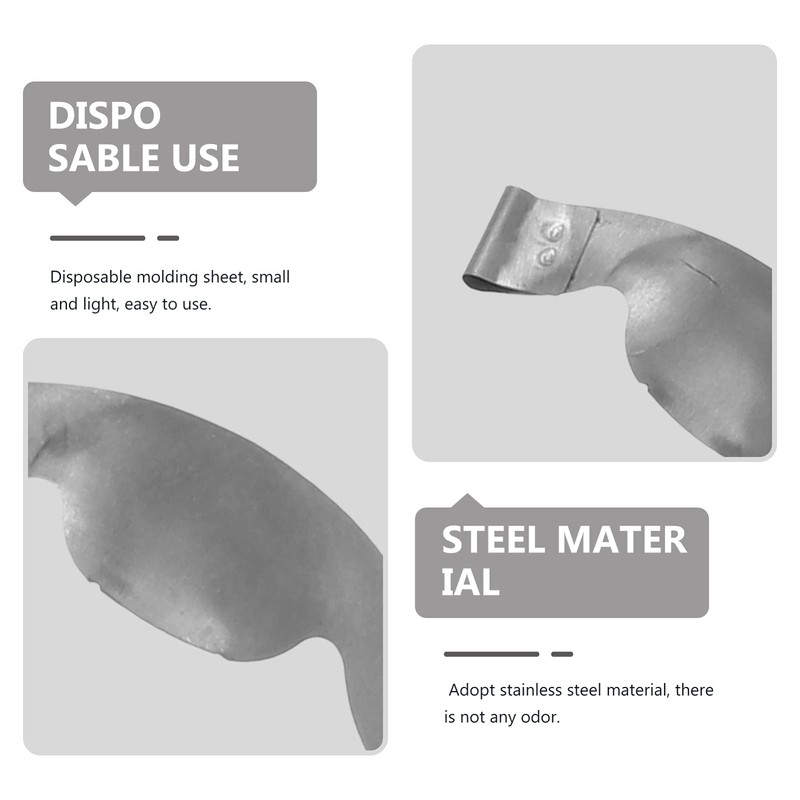 Healifty Dental Sectional Contoured Metal Matrices Rings To Fill Tooth